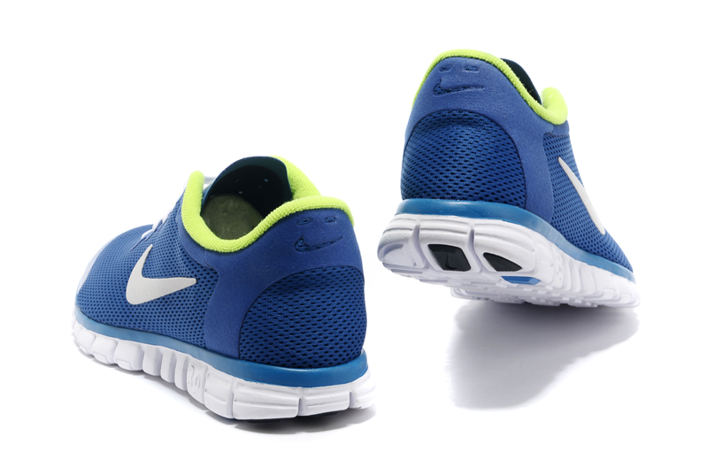 Nike Free 3.0 hommes bleus jaunes nouvelles chaussures hommes (4)